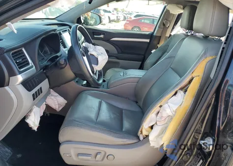 2016 Toyota Highlander Xle from USA, damaged, VIN 5TDJKRFH3GS500564